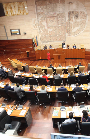 Bucle Magnético y Subtitulado en las sesiones plenarias de la Asamblea de Extremadura